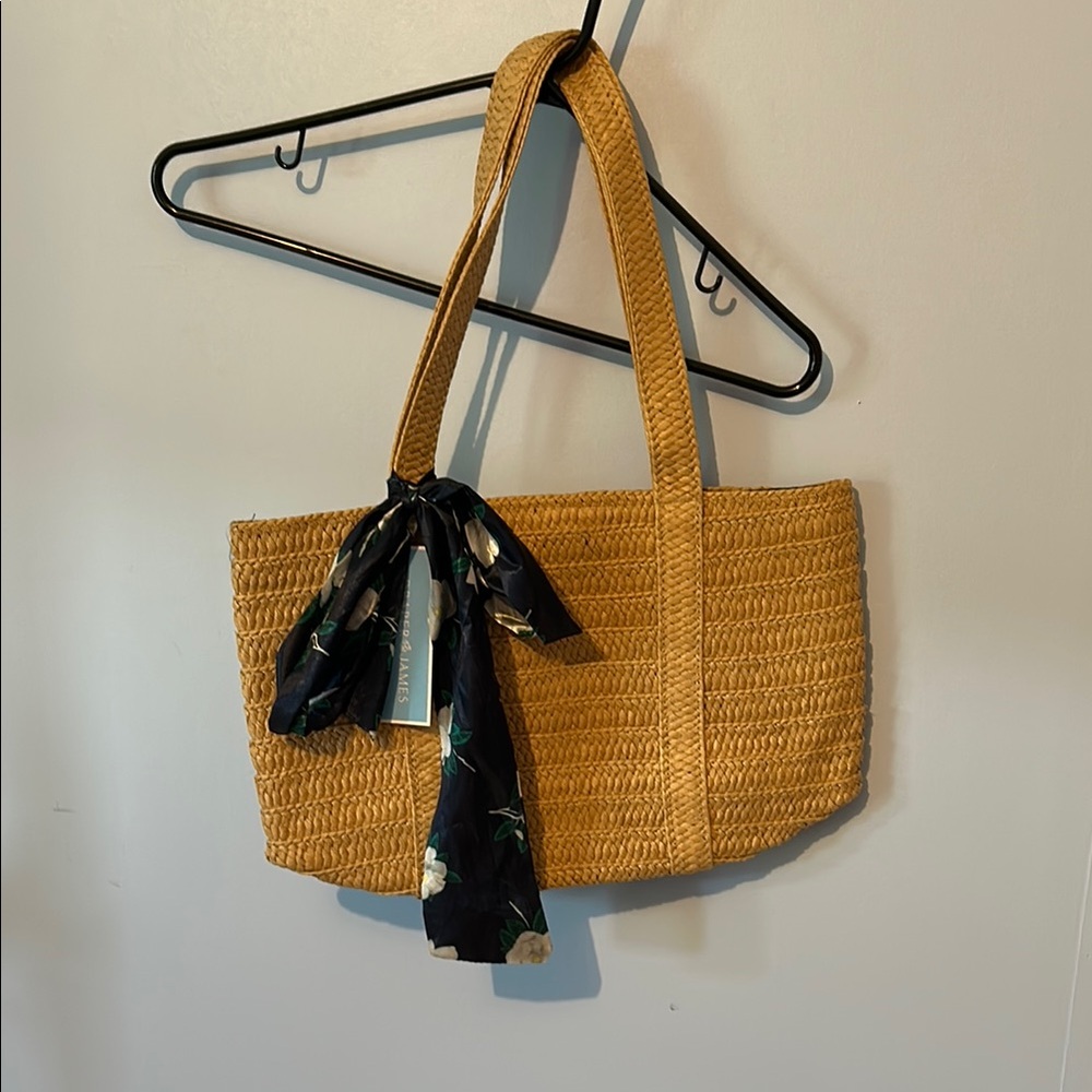 Draper James Everyday Straw Bag